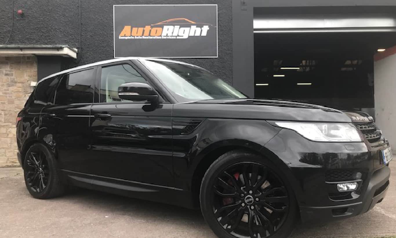 Range Rover Sport Wheel Refurb — AutoRight workshop, Monahan Road, Cork